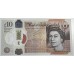 GREAT BRITAIN UK 2016 . TEN 10 POUNDS BANKNOTE . ERROR . MISSING PRINT